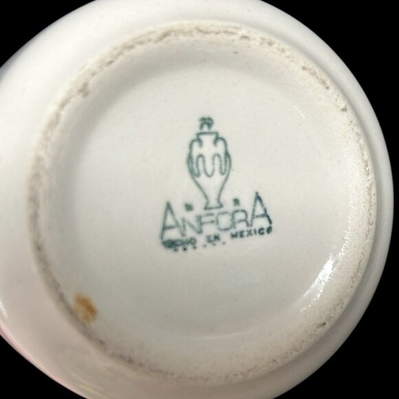 Anfora Azulejo Covered Condiment / Sugar Bowl - Picture 4 of 10